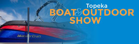 Logo for the Topeka Boat and Outdoor Show Topeka Boat and Outdoor Show logo